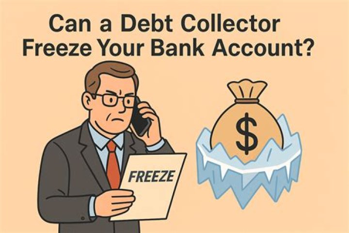 Can a debt collector freeze your bank account in Illinois?