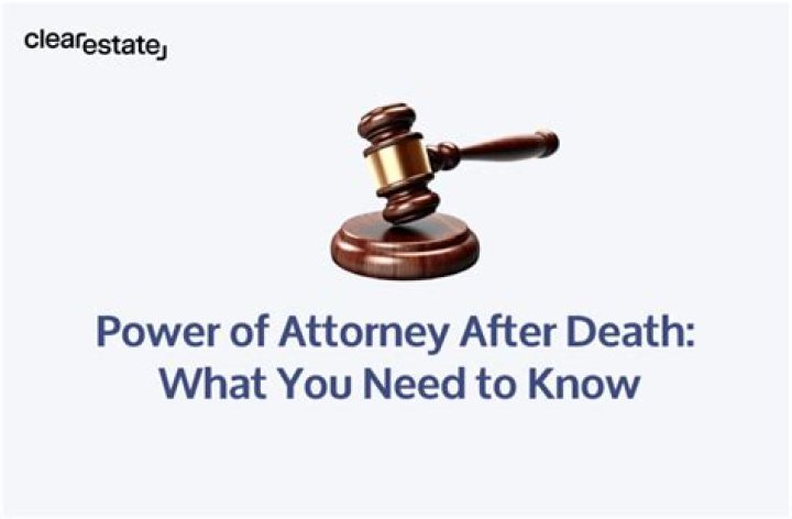Can a power of attorney transfer money to themselves after death?