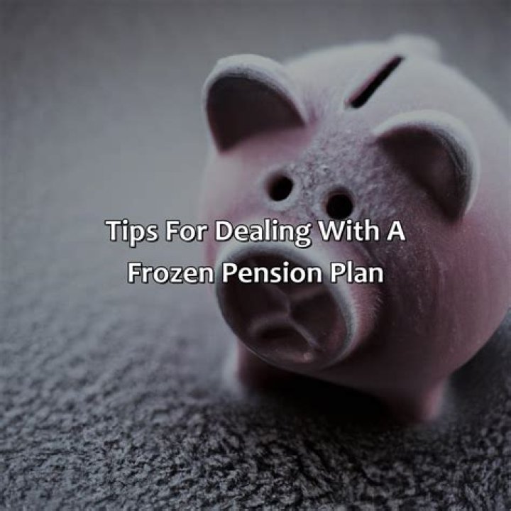 Can I cash in my frozen pension at 50?