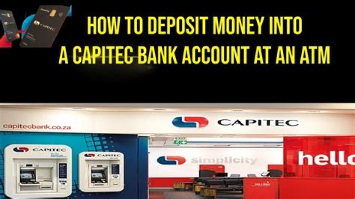 Can you make a cash deposit at any bank?