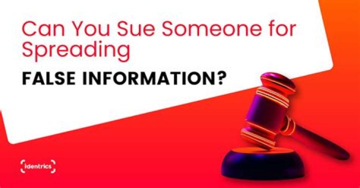 Can you sue a bank for false information?