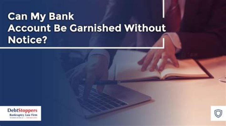 Can your bank account be garnished if you have a joint account?