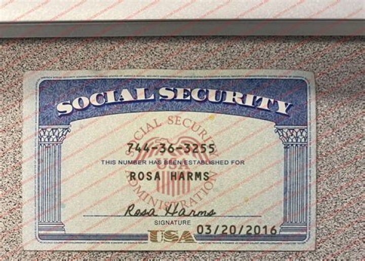 Is the number on the back of your Social Security card a bank account?