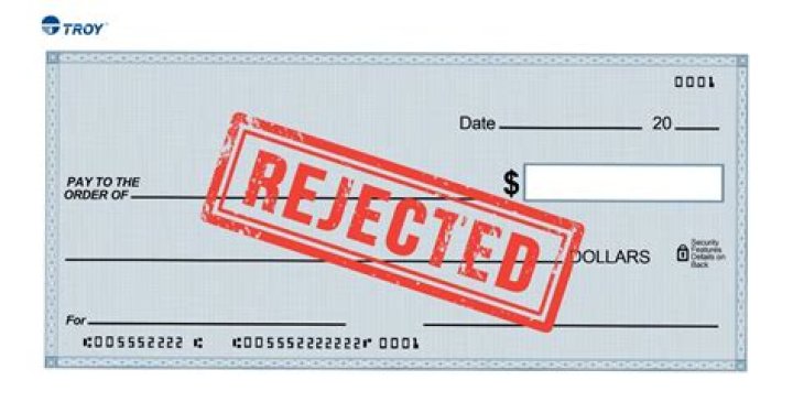 What is a rejected cheque called?