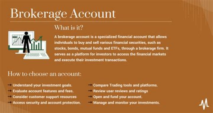 What is the difference between a brokerage and cash management account?