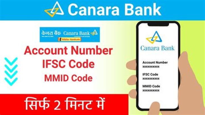 What is the IFSC code of Canara Bank Bangalore?