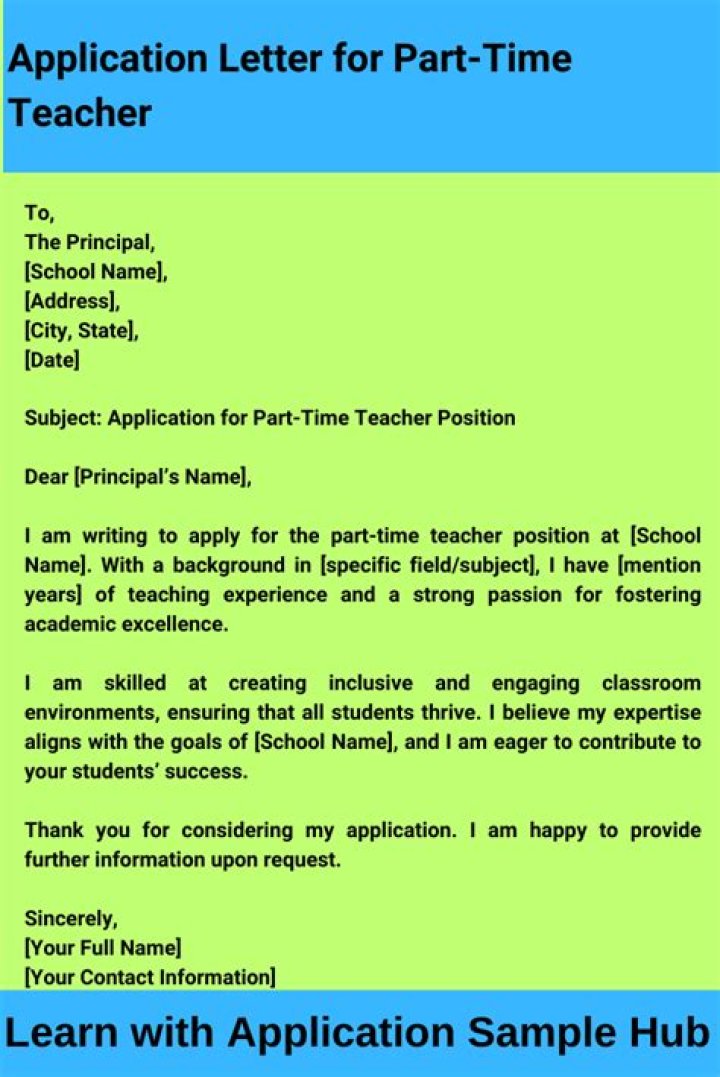 What means part-time teacher?
