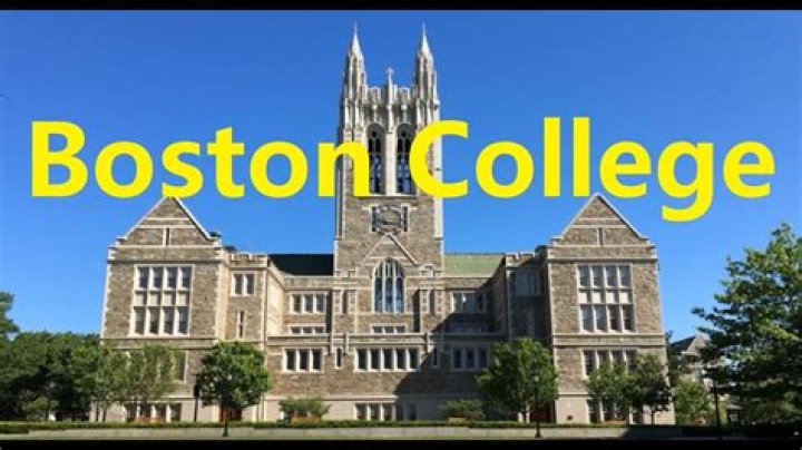 What type of campus is Boston College?