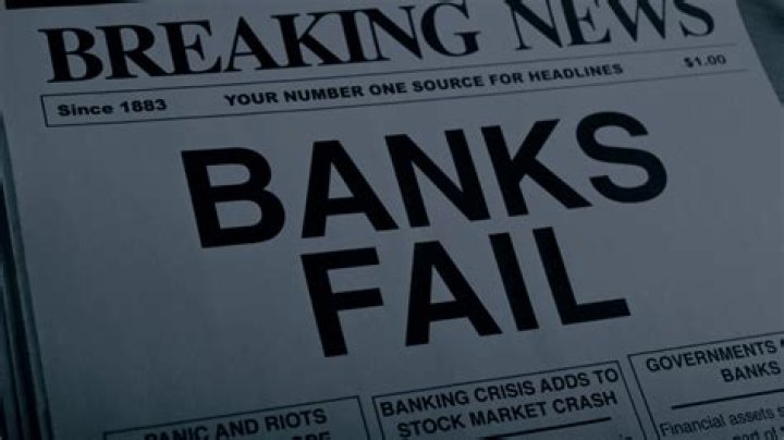 What year did the banks fail?