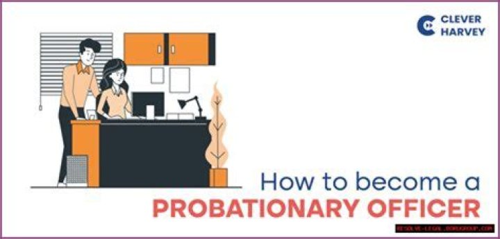 Who can become probationary officer?