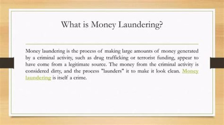 Who launders money the most?